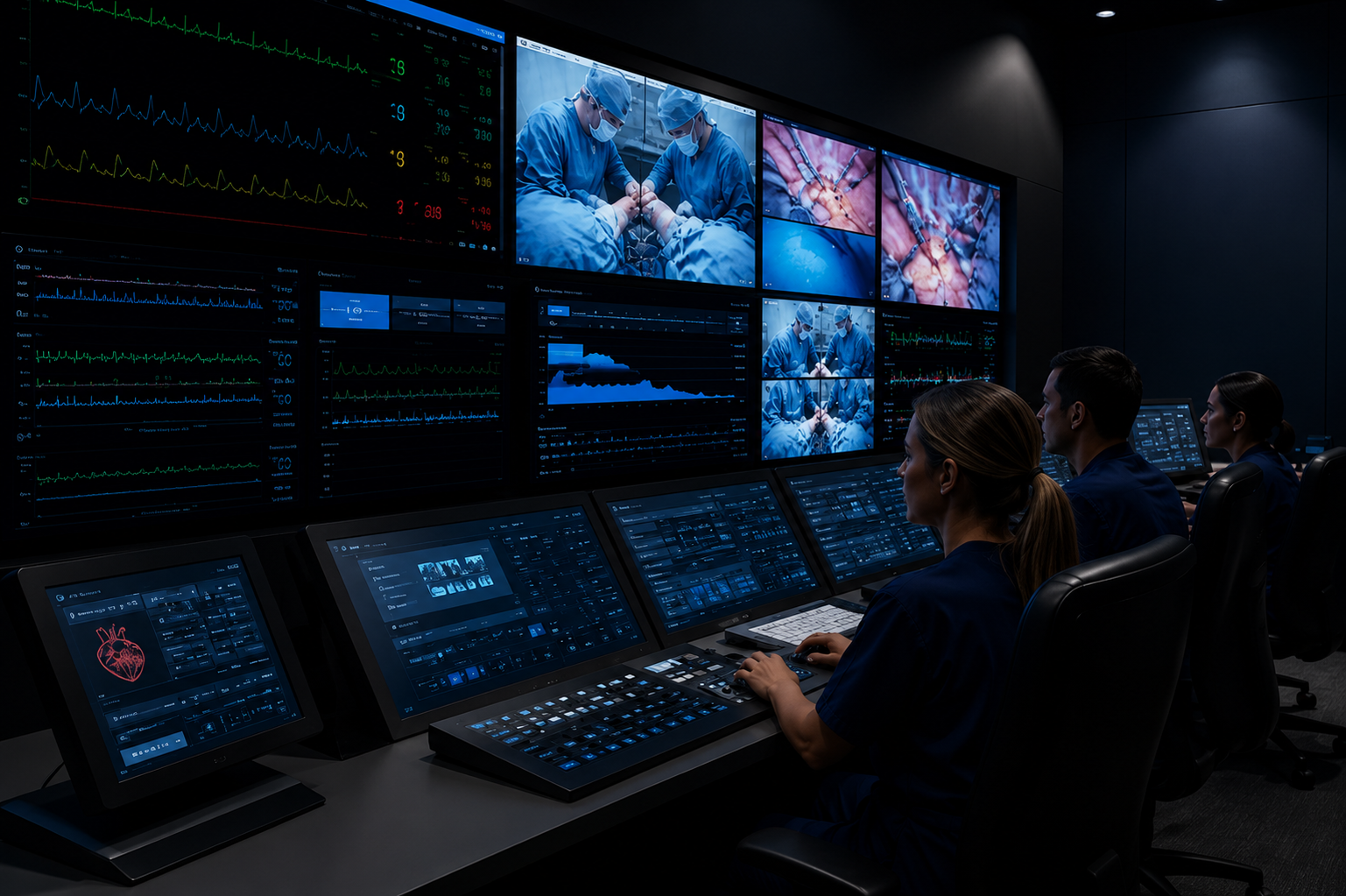 Medical equipment integration control room